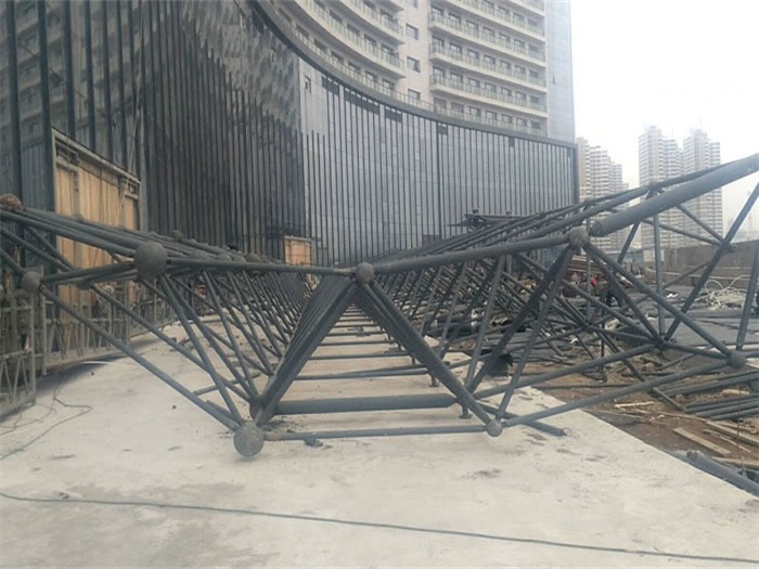 衡阳万豪酒店雨棚网架